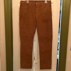 J. Crew Flex Men's Tan Slim Fit Corduroy Pants